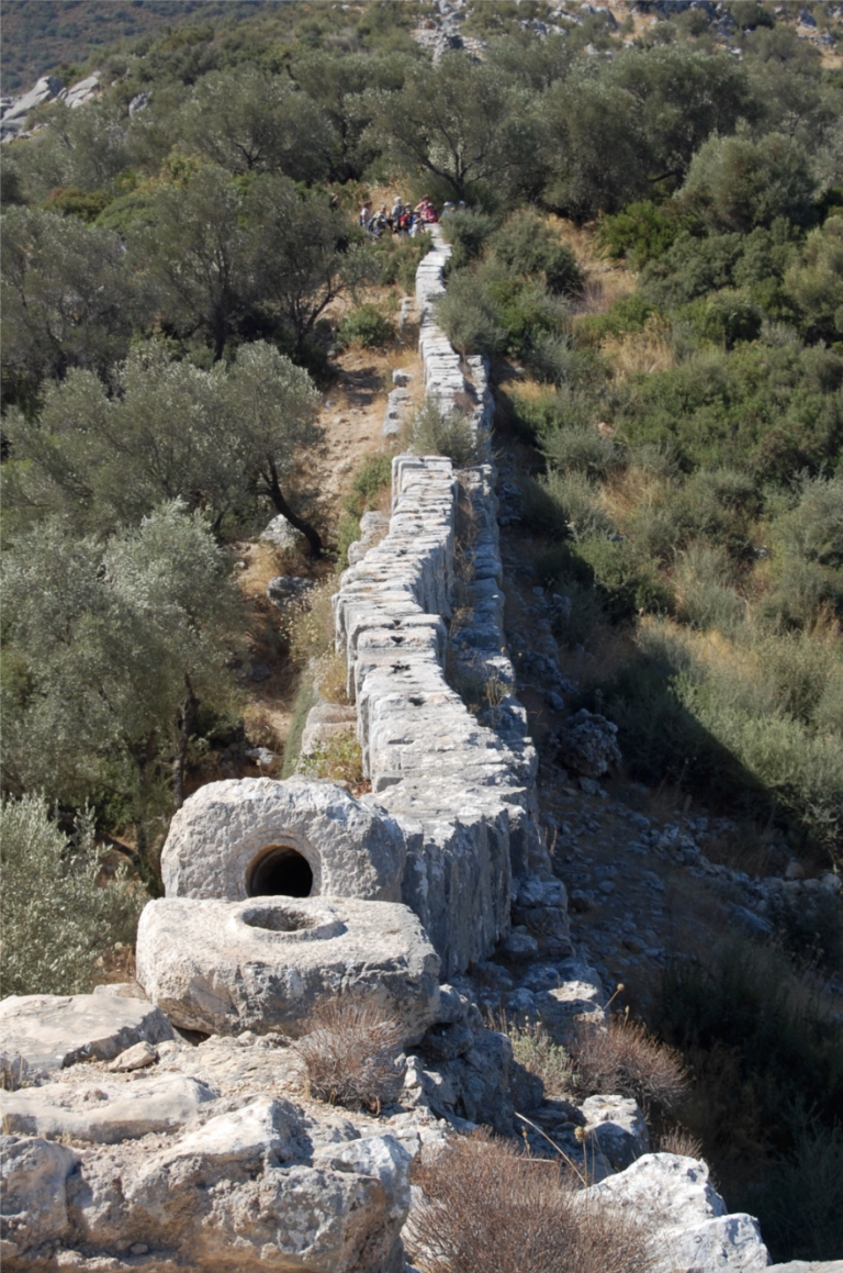 Roman Aqueduct Engineering: The Delikkemer Inverted Siphon Near Patara ...